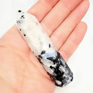 Rainbow Moonstone Point