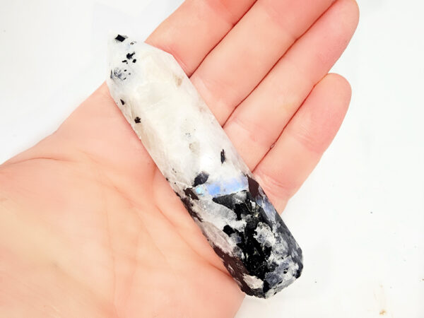 Rainbow Moonstone Point