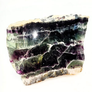 Rainbow Fluorite Semi Polished