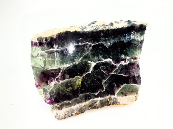 Rainbow Fluorite Semi Polished