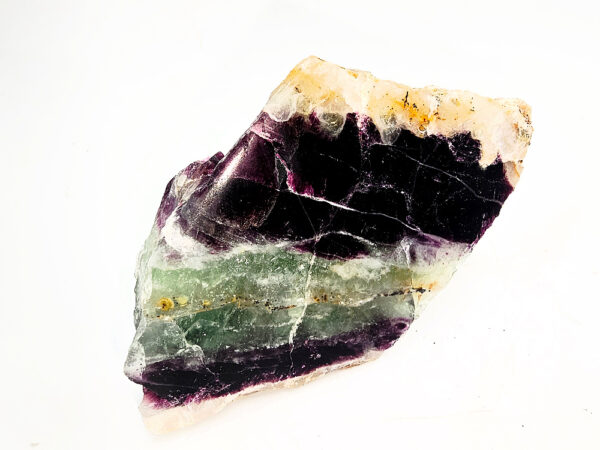 Rainbow Fluorite Semi Polished