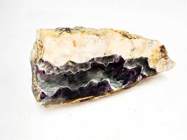 Rainbow Fluorite Semi Polished