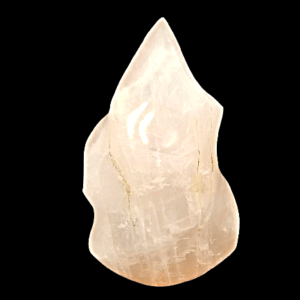 Rose Quartz Flame Sculpture A (376g)