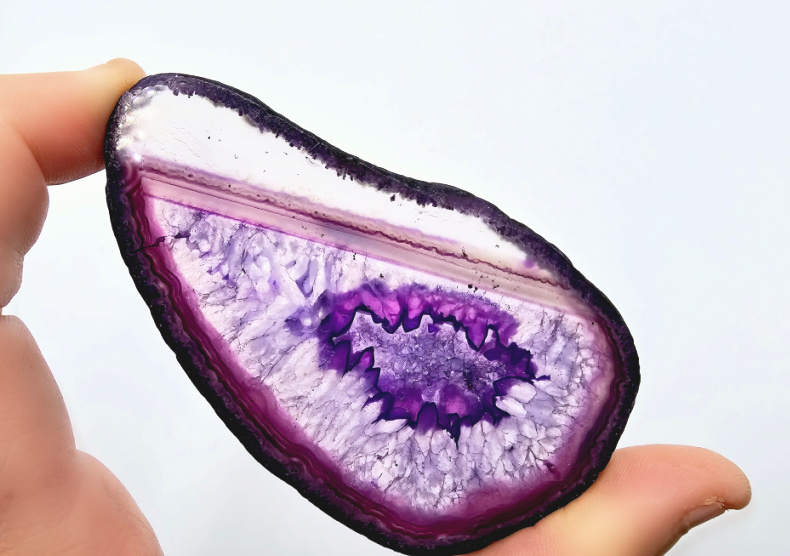 Small Agate Slice (Purple) Small Agate Slice (Purple) - Image 2