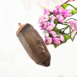 Smoky Quartz Copper Pendant