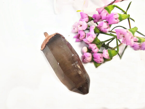 Smoky Quartz Copper Pendant