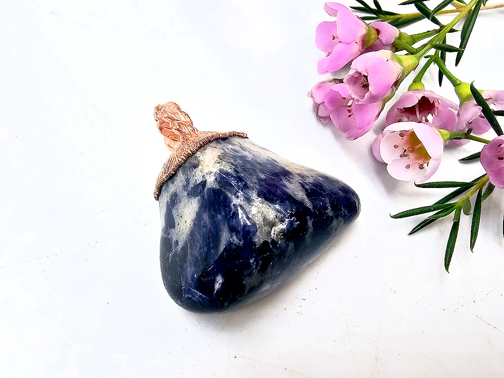Sodalite Copper Pendant Sodalite Copper Pendant