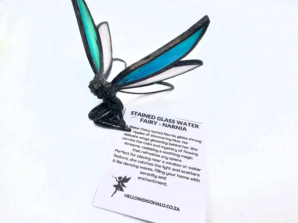 Stained Glass Water Fairy - Narnia Stained Glass Water Fairy - Narnia - Image 3