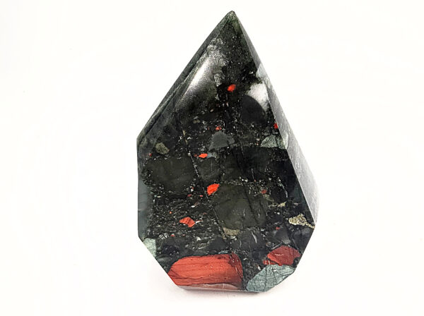 Swazi Bloodstone Polished Point