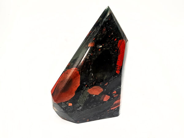 Swazi Bloodstone Polished Point
