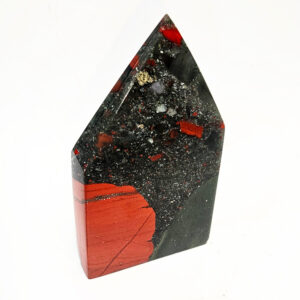 Swazi Bloodstone Polished Point