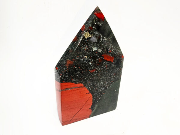 Swazi Bloodstone Polished Point