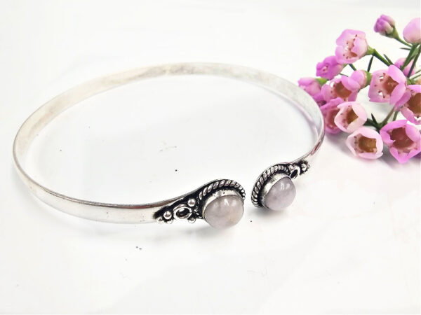 Upper Arm Bangle Detailed Moonstone