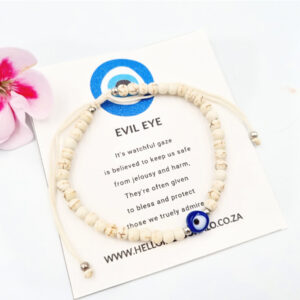Evil Eye Adjustable Bangle