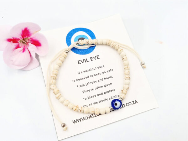 Evil Eye Adjustable Bangle