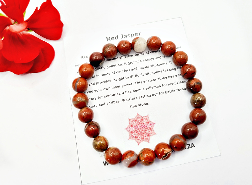 Red Jasper Bangle 8mm Red Jasper Bangle 8mm