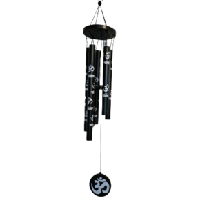 NEW OM Wind Chime Black  (60cm)