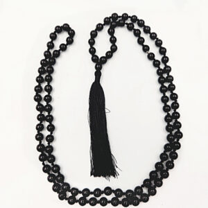 Black Onyx Mala Necklace