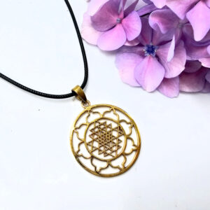 Sri Yantra Necklace (Brass)