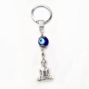 NEW Buddha Evil Eye Key Ring