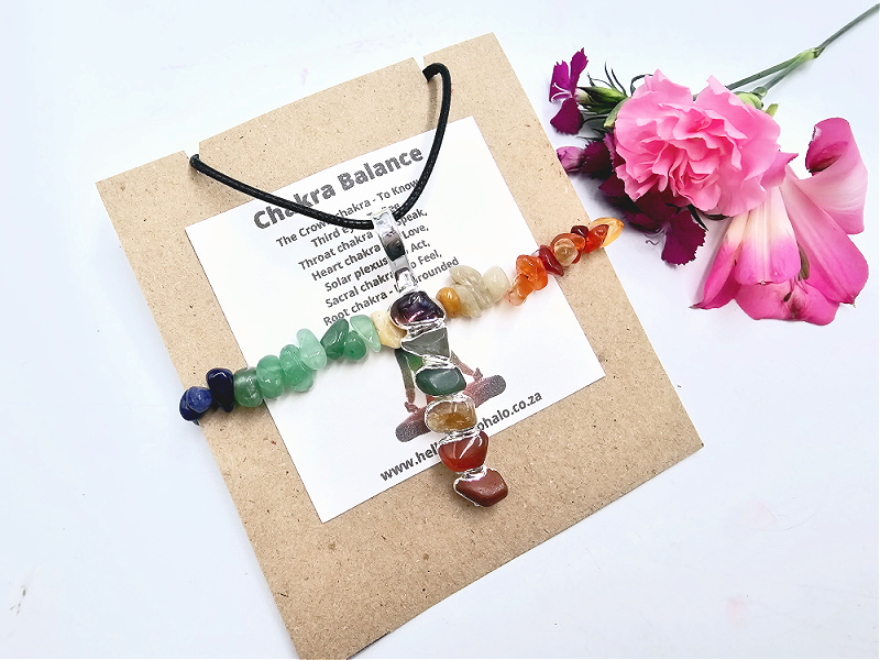 Chakra Tower Necklace & Bangle Jewellery Gift Set Chakra Tower Necklace & Bangle Jewellery Gift Set