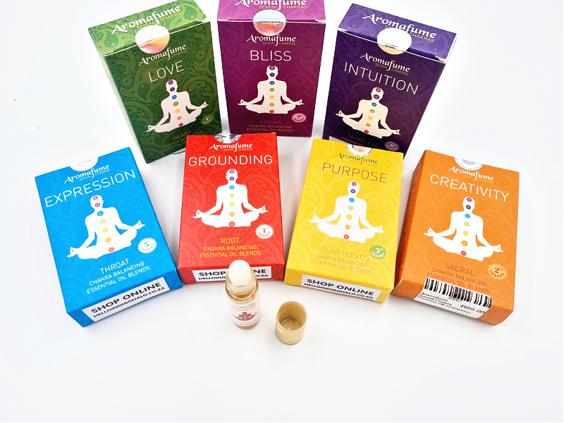 Aromafume 7 Chakra Perfume Oil Gift Combo Aromafume 7 Chakra Perfume Oil Gift Combo