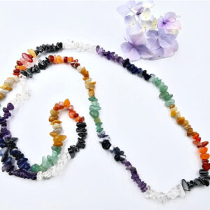Chakra Stone Chipped Necklace