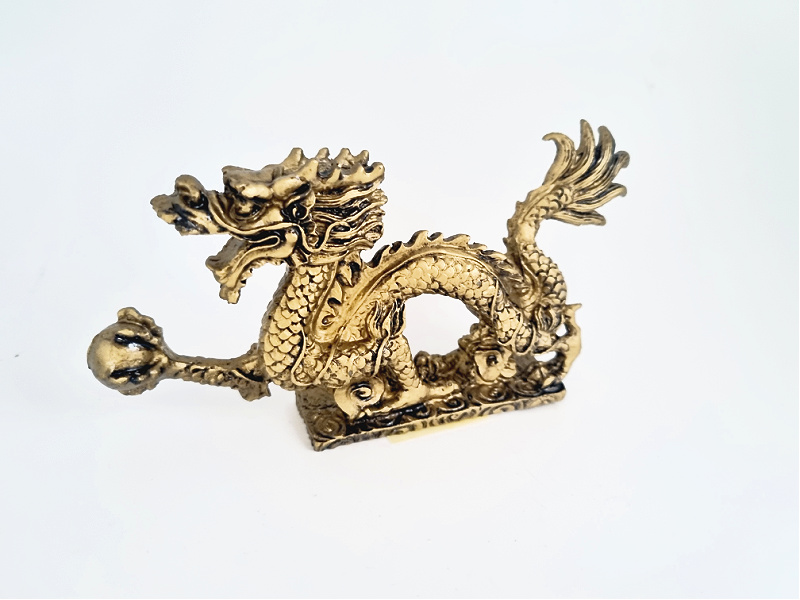 Feng Shui Gold Dragon Statue Feng Shui Gold Dragon Statue