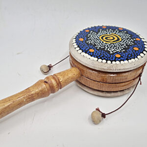 Den-Den Daiko (Japanese Hand Drum Rattle)