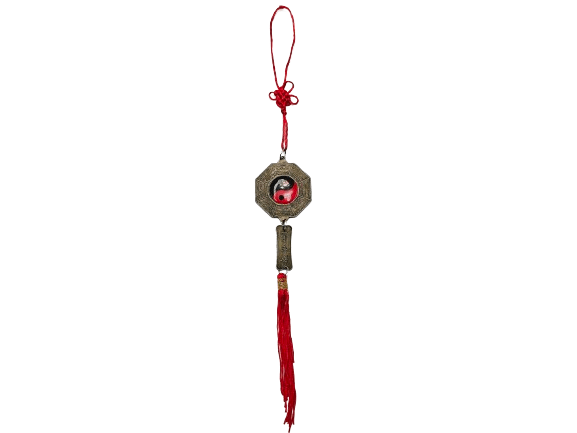 Yin Yang Tai Chi 12 Horoscope Bagua Mirror Tassel Yin Yang Tai Chi 12 Horoscope Bagua Mirror Tassel