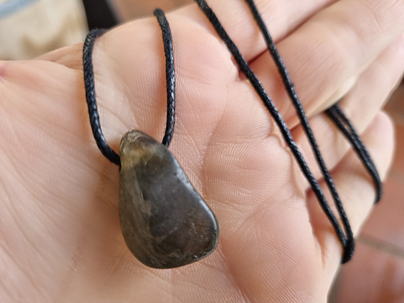 Labradorite Tumbled Necklace (Transformation) Labradorite Tumbled Necklace (Transformation) - Image 2