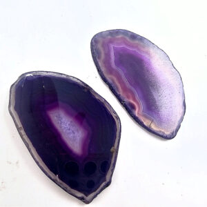 Small Agate Slice (Purple)
