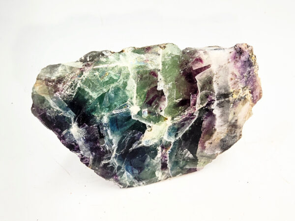 Rainbow Fluorite Semi Polished
