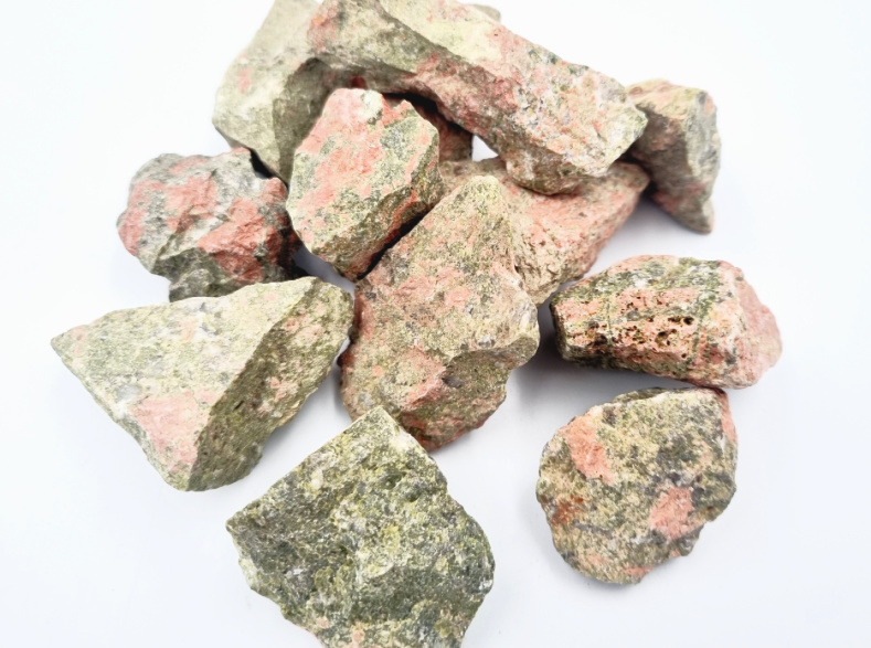 Rough Unakite Stones Rough Unakite Stones