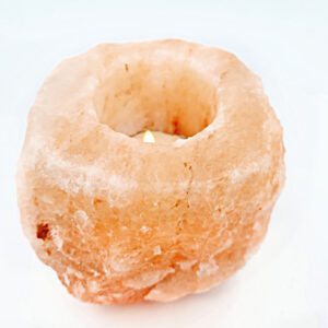 NEW Himalayan Crystal Salt Candle Holder