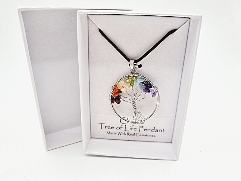 Chakra Tree Of Life Necklace Chakra Tree Of Life Necklace