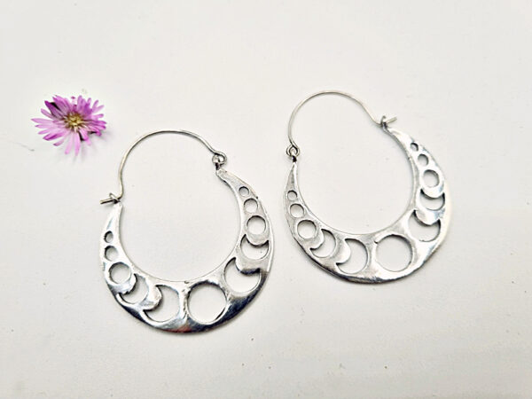 Moon Phase Earrings
