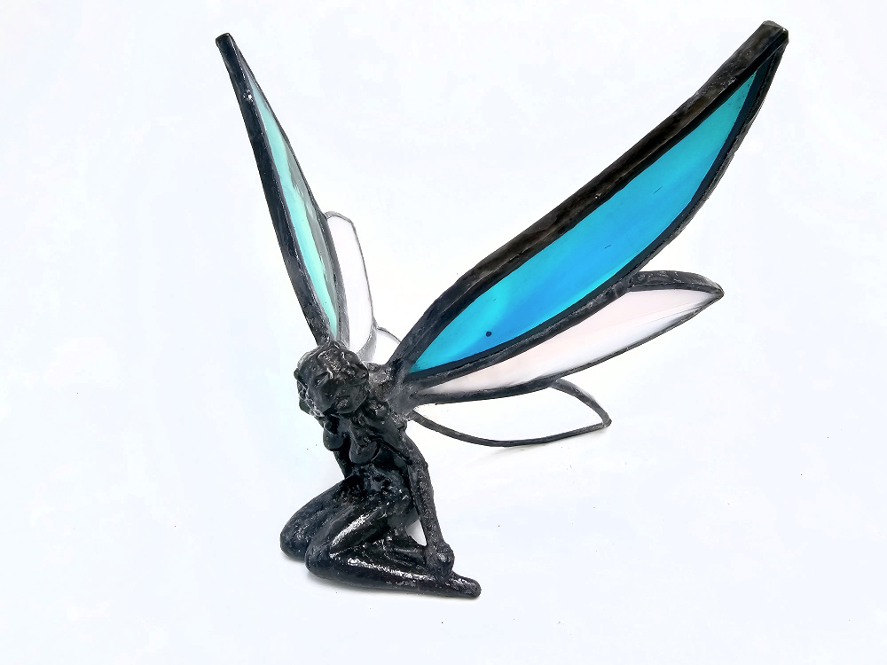 Stained Glass Water Fairy - Narnia Stained Glass Water Fairy - Narnia