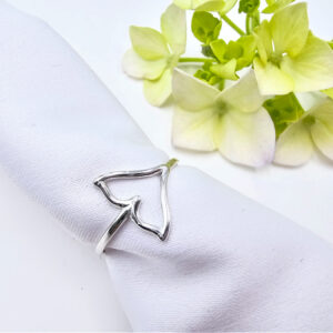 Whale Tail Ring (925 Silver)