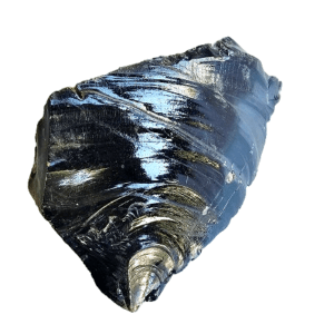 NEW Black Obsidian Rough Large C (502g)