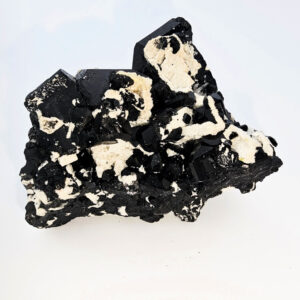 Black Tourmaline Rough C (92g) Orthoclase