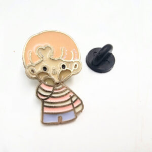 Cartoon Kid Pin Badge