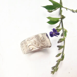 Eternal Bloom Vintage Spoon Ring