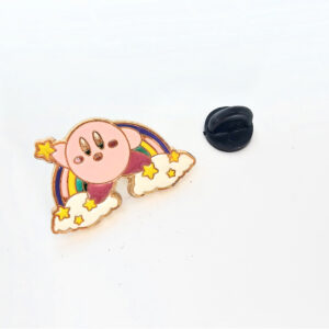 Hello Indigo Halo Online Store Happy Rainbow Pin Badge