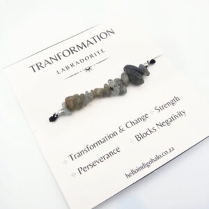 NEW Labradorite Stone Chip Bangle (Transformation)