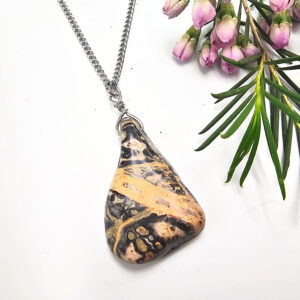 Leopard Skin Jasper Necklace