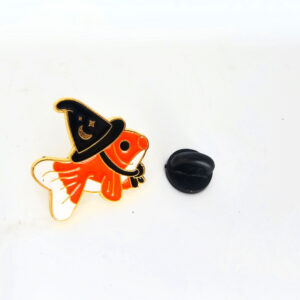 Hello Indigo Halo Online Store Magic Fish Pin Badge