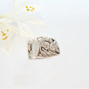 Peacock Fusion Vintage Spoon Ring