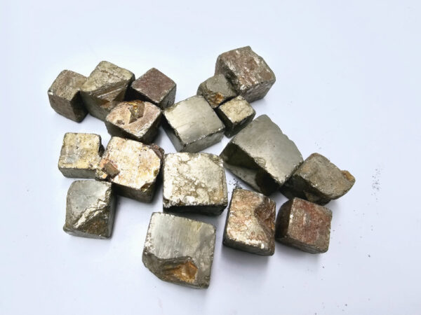 Pyrite Small Rough Pyrite Rough Cubes Mini (1-2cm) - Hello Indigo Halo