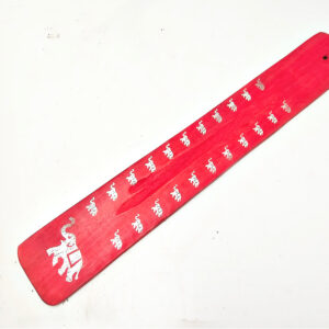 Red Elephant Incense Holder Flat